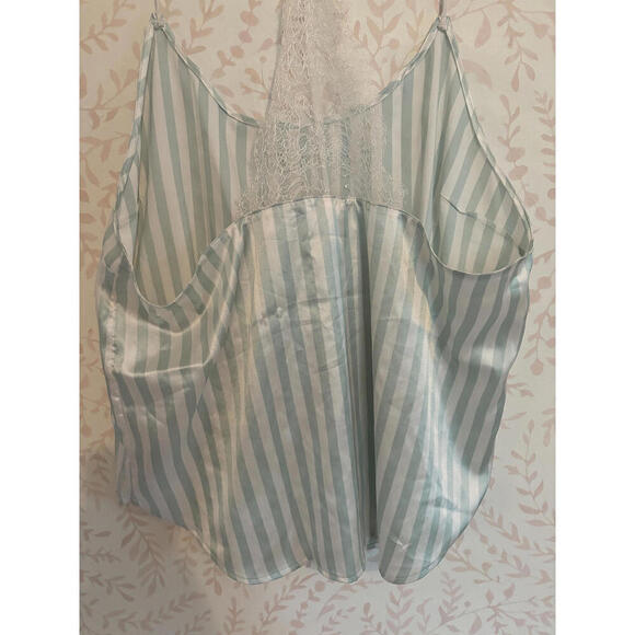 FALL CLEARANCE NWT Victoria's Secret Elegant Striped Satin Camisole XL - Picture 3 of 8
